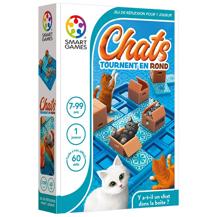 Jeu de logique -Chats tournent en rond