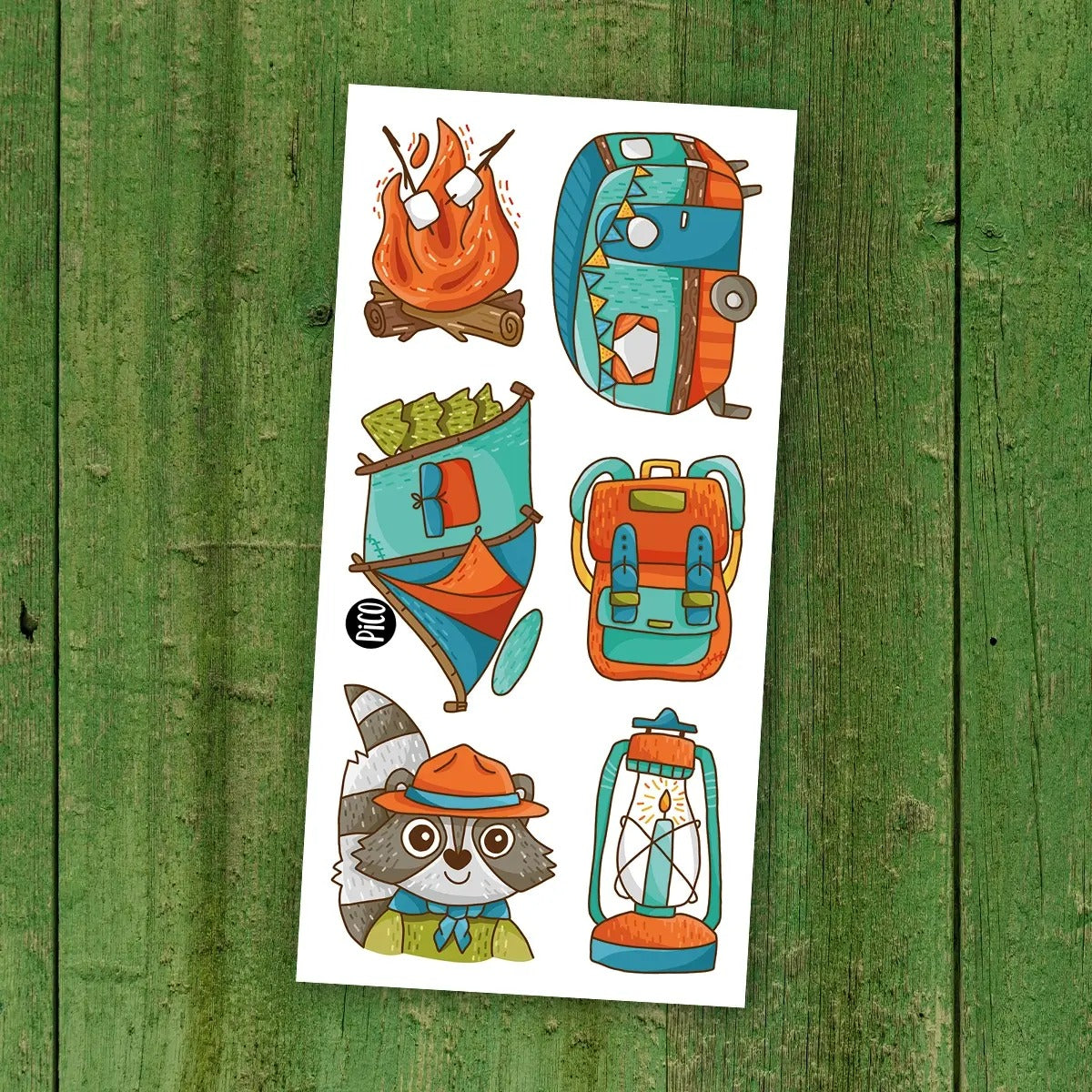 Tatouage -  Le camping