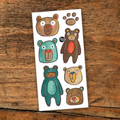 Tatouage -  Les oursons souriants