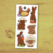 Tatouage - Les lapins en chocolat (Trop mignon)
