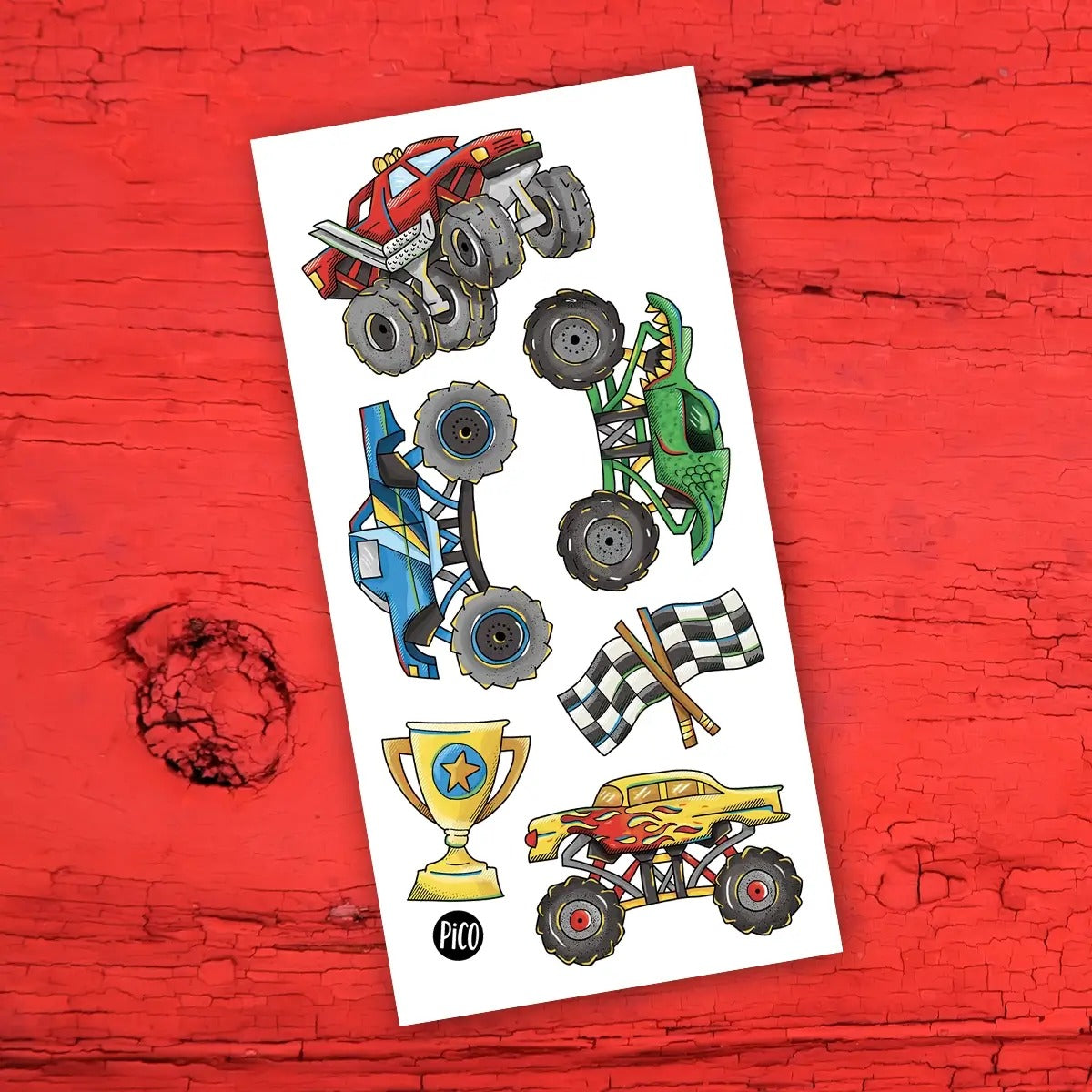 Tatouage - Les camions monstres