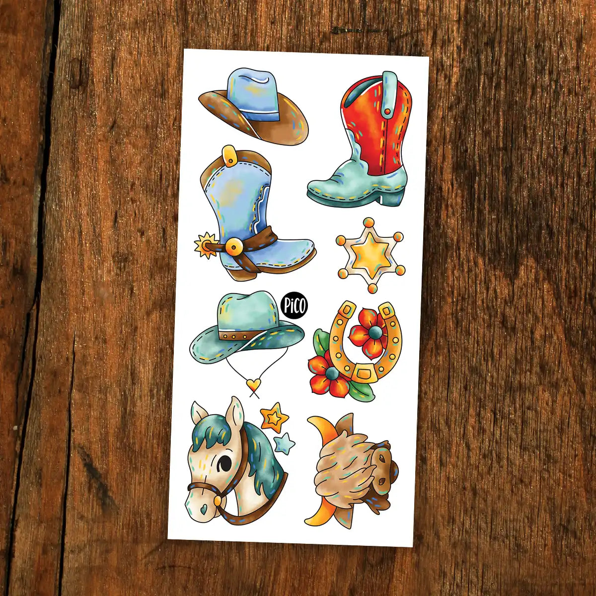 Tatouage -  Le Western