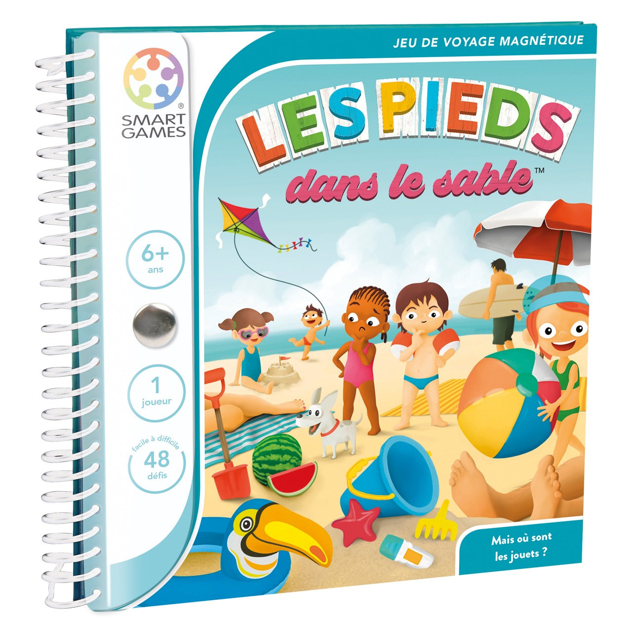 Jeu de logique - Les pieds dans le sable