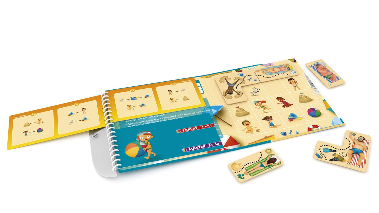 Jeu de logique - Les pieds dans le sable
