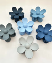 Pince à cheveux - Fleur noire