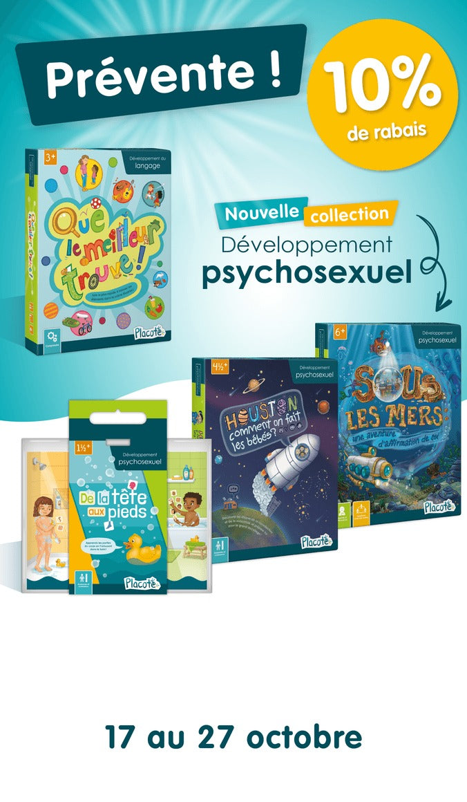 Jeu - De la tête aux pieds PROMO Prévente  lancement du 17 au 27 octobre