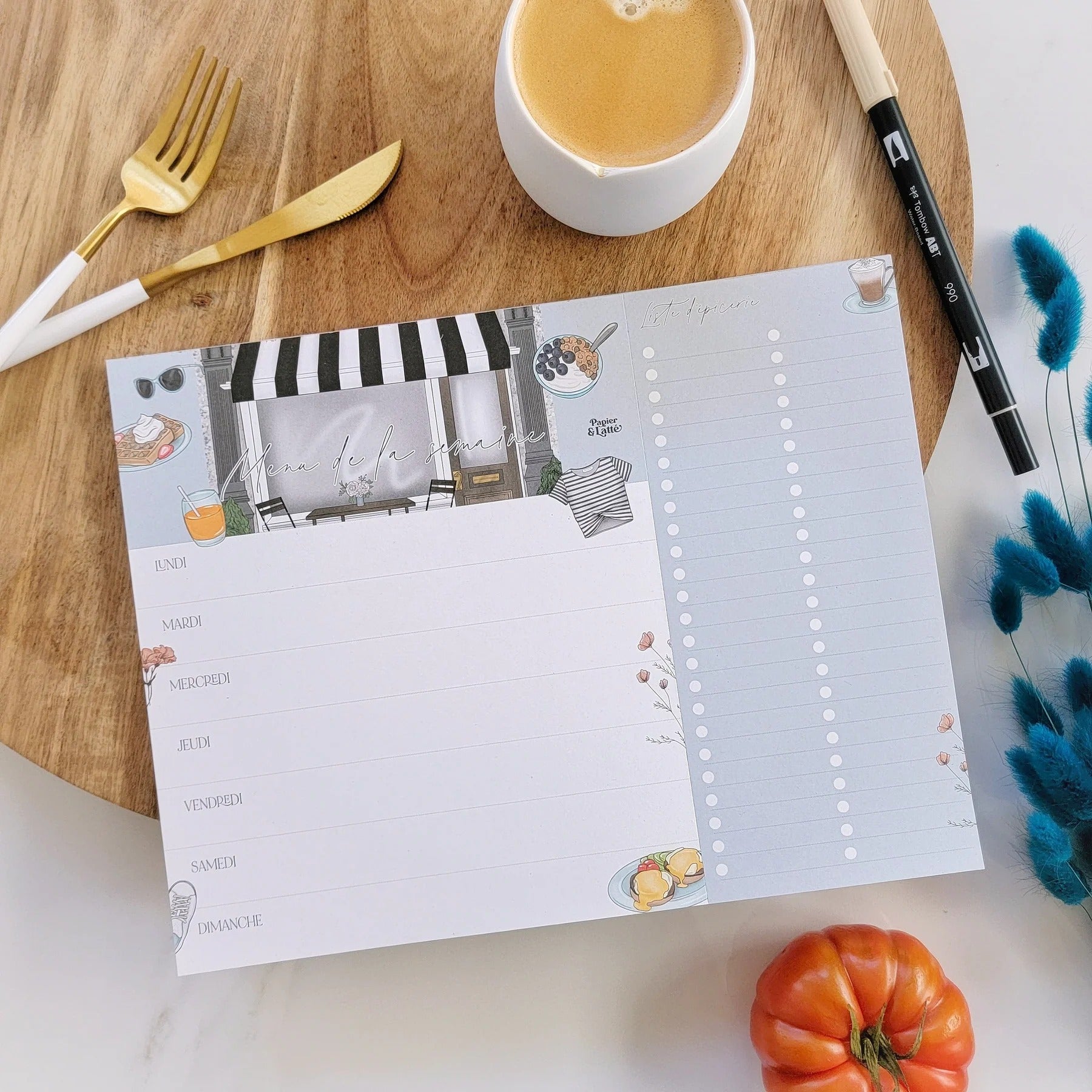 Planificateur de repas - Brunch du dimanche