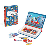 Jeu Magnétibook - Pompiers
