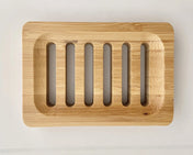 Porte-savon en bois - Grand rectangulaire