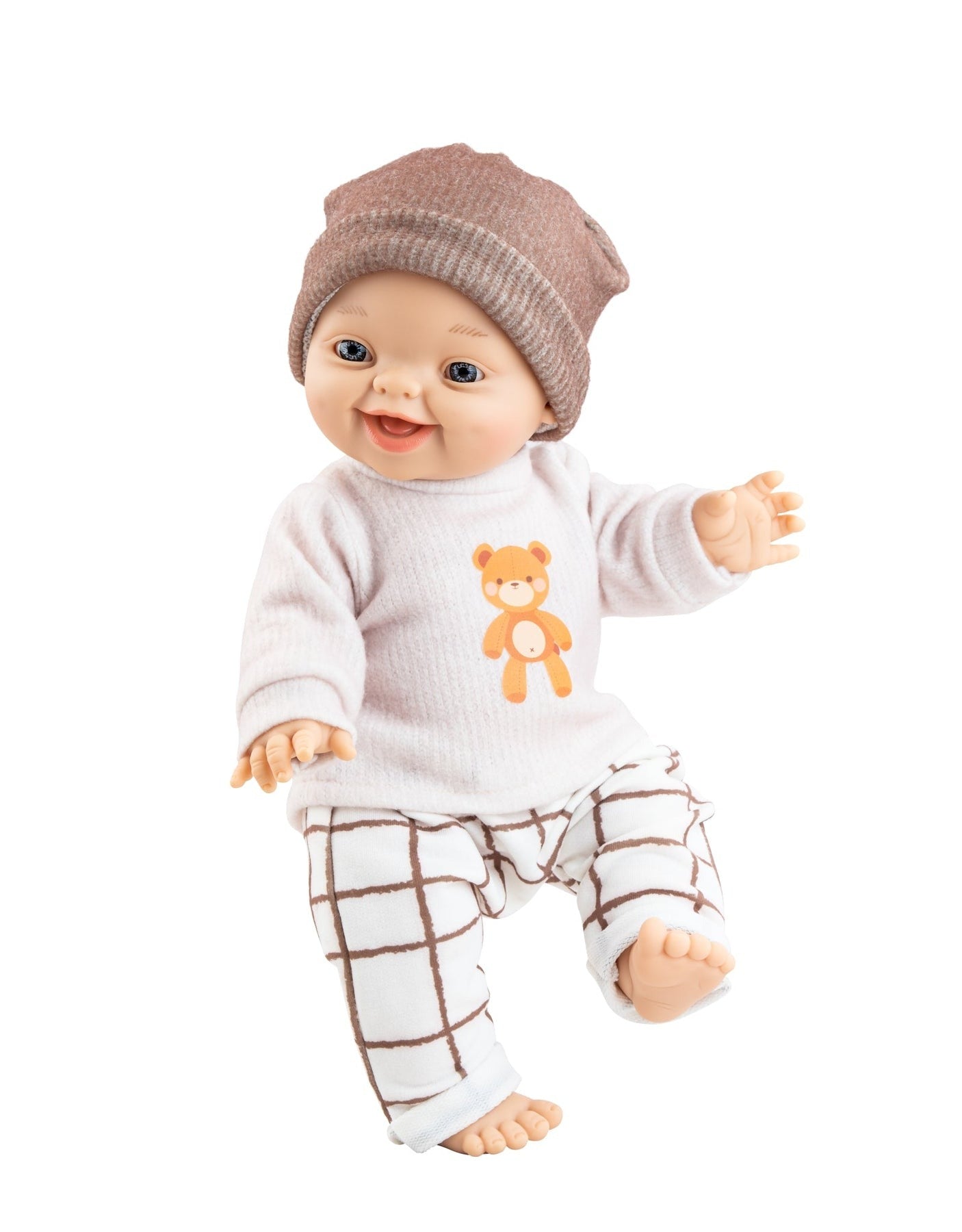 Bébé Gordis - Chandail Ourson et pantalon carreauté - Paola Reina