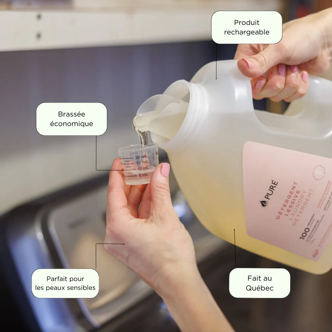 Détergent à lessive - Sans parfum