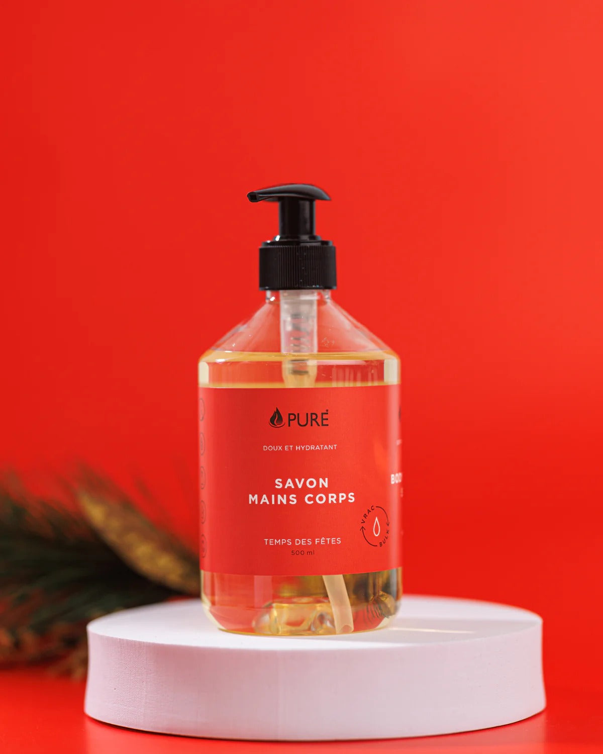Savon mains corps - Temps des fêtes