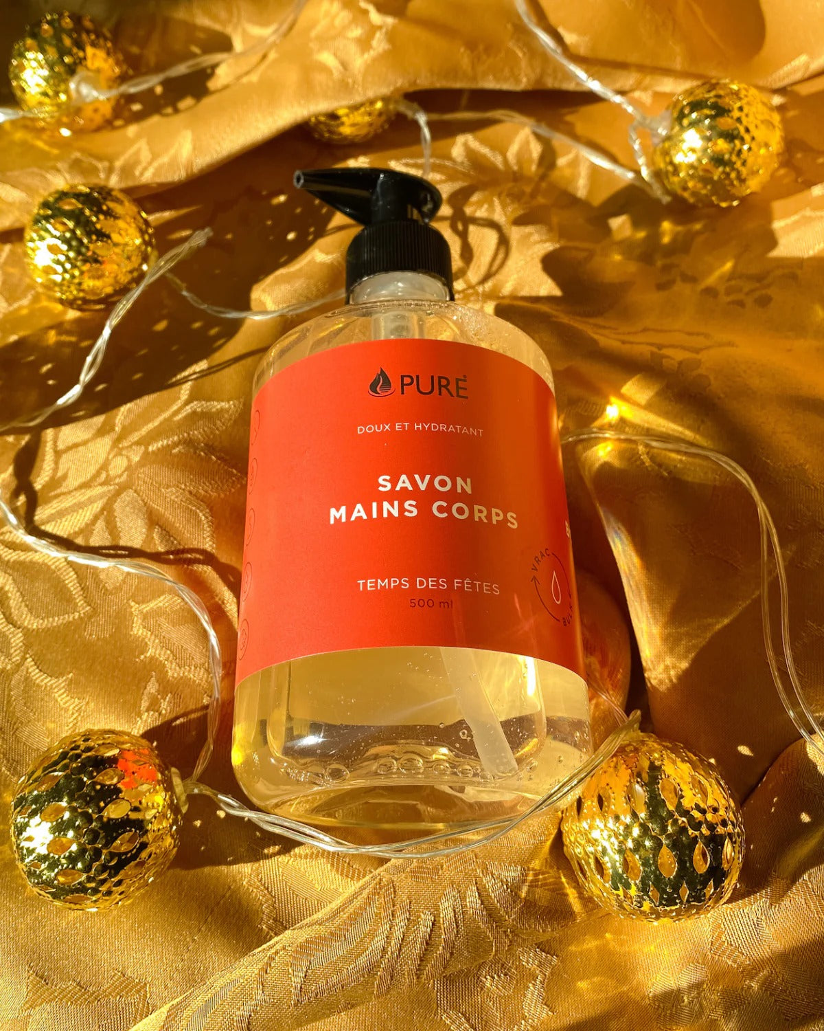 Savon mains corps - Temps des fêtes