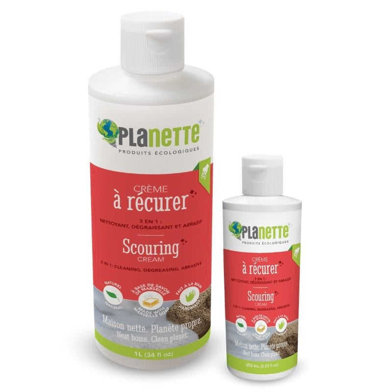 Crème à récurer 3 en 1 - Nettoyante, dégraissante et abrasive