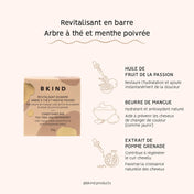 Revitalisant en barre - Cheveux colorés ou blancs