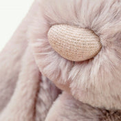 Peluche - Lapin rosa luxe médium