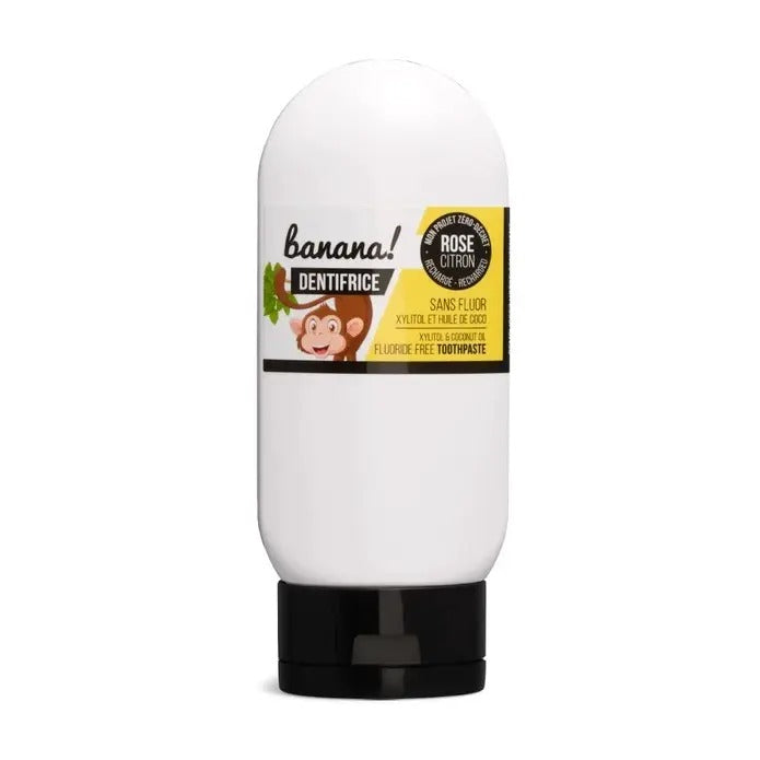 Dentifrice sans fluor - Banane