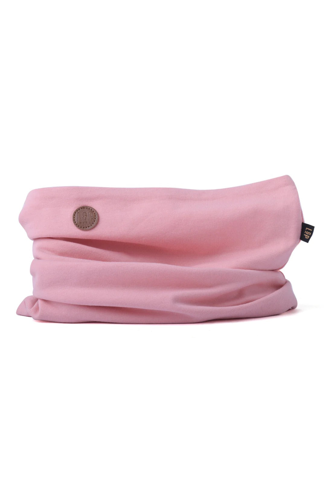 Cache-cou en coton ultra doux - Rose pâle