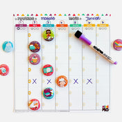Tableau - Ma routine hebdo