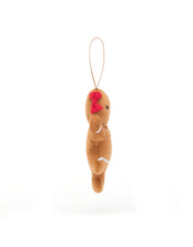 Peluche -Ruby bonhomme pain d'épice ornement
