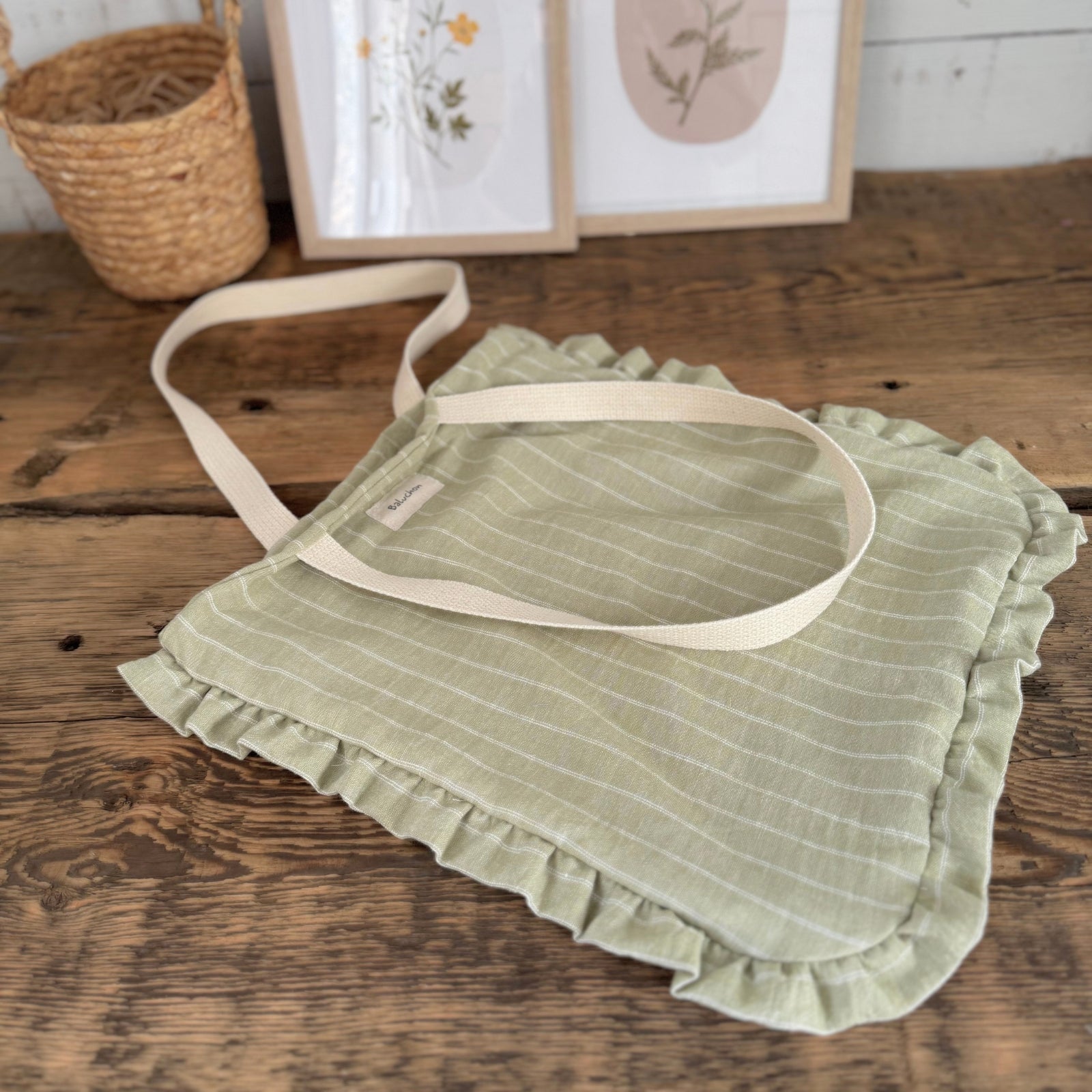 Sac cabas à froufrou