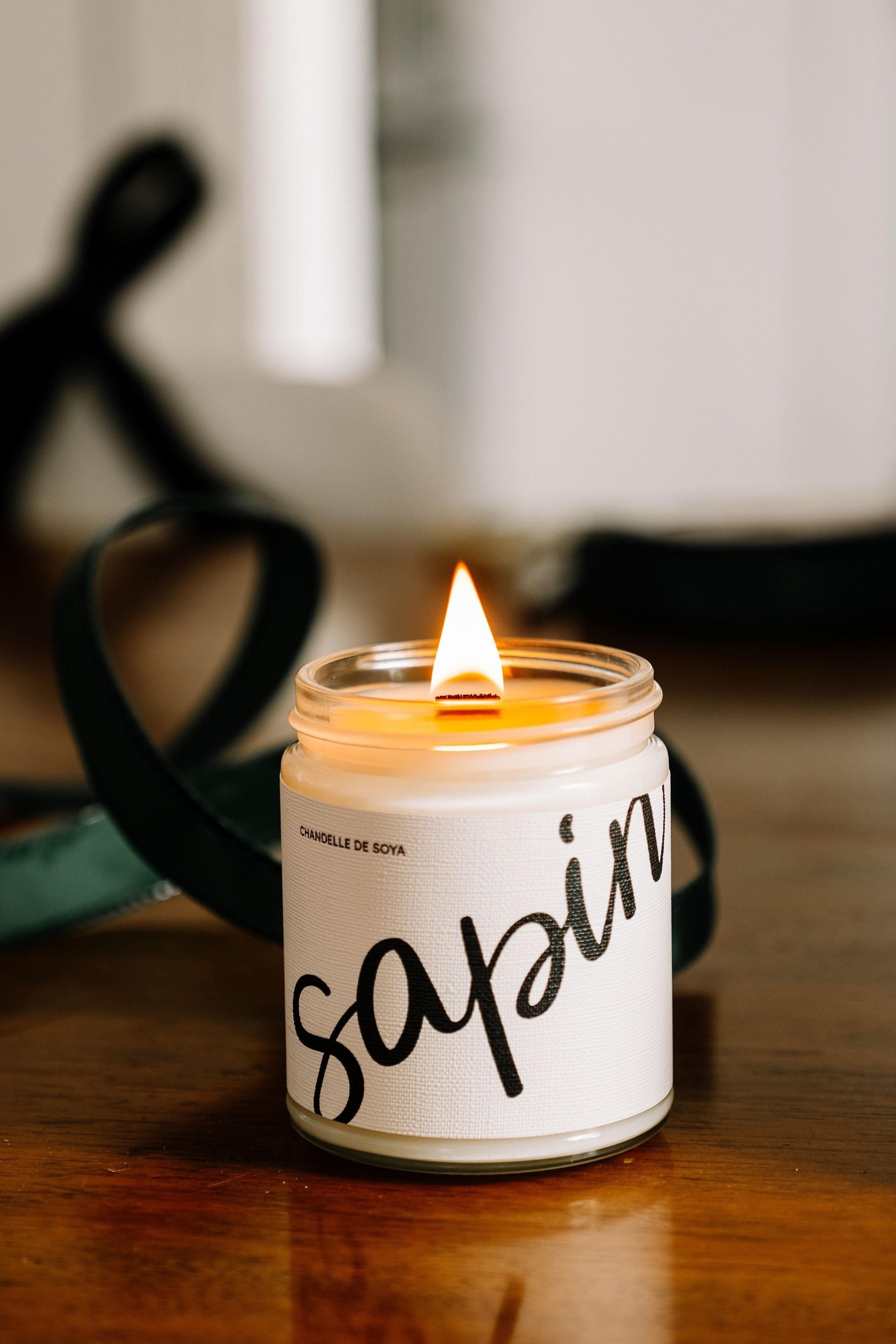 Chandelle de soya - Sapin