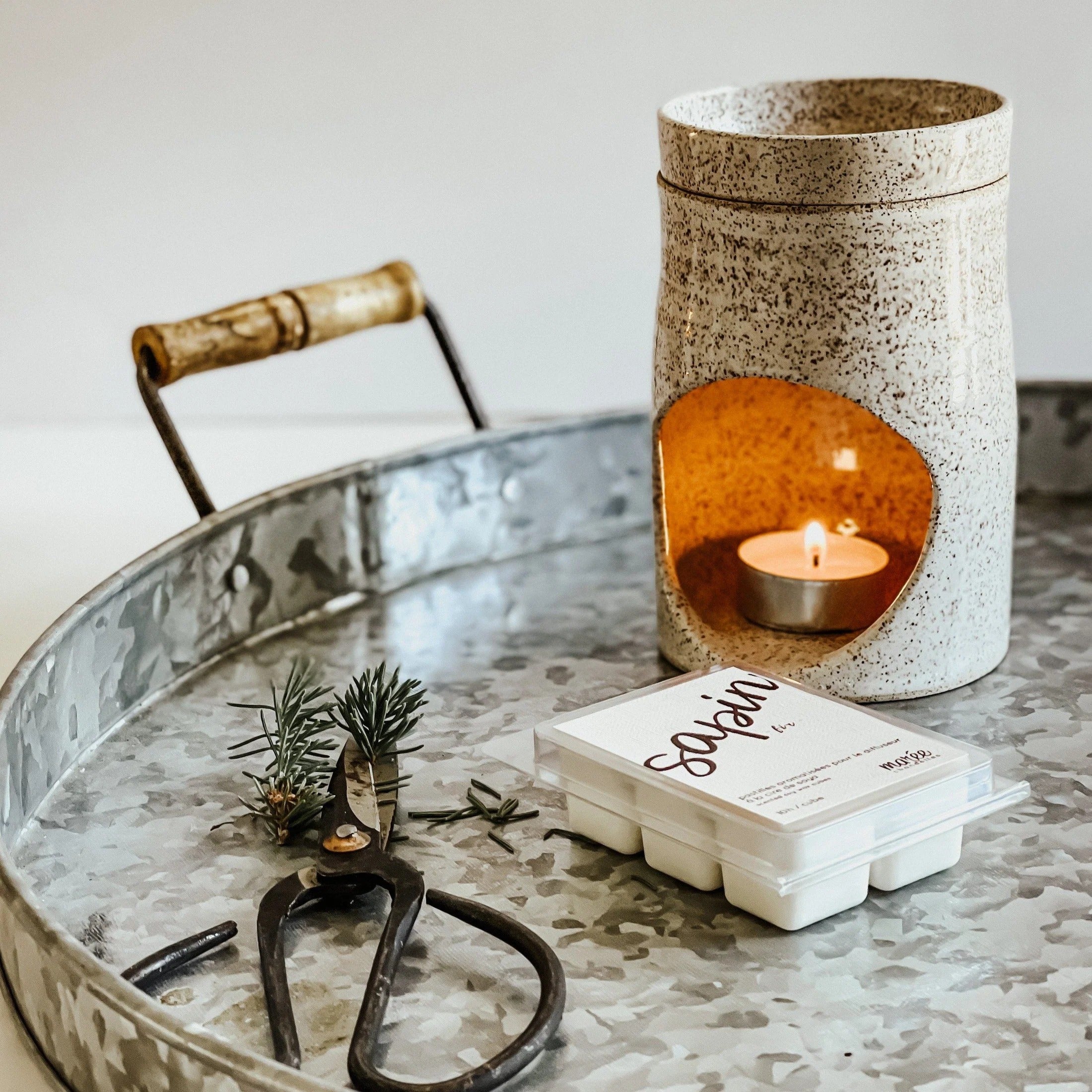 Pastilles de cire de soya pour diffuseur - Sapin