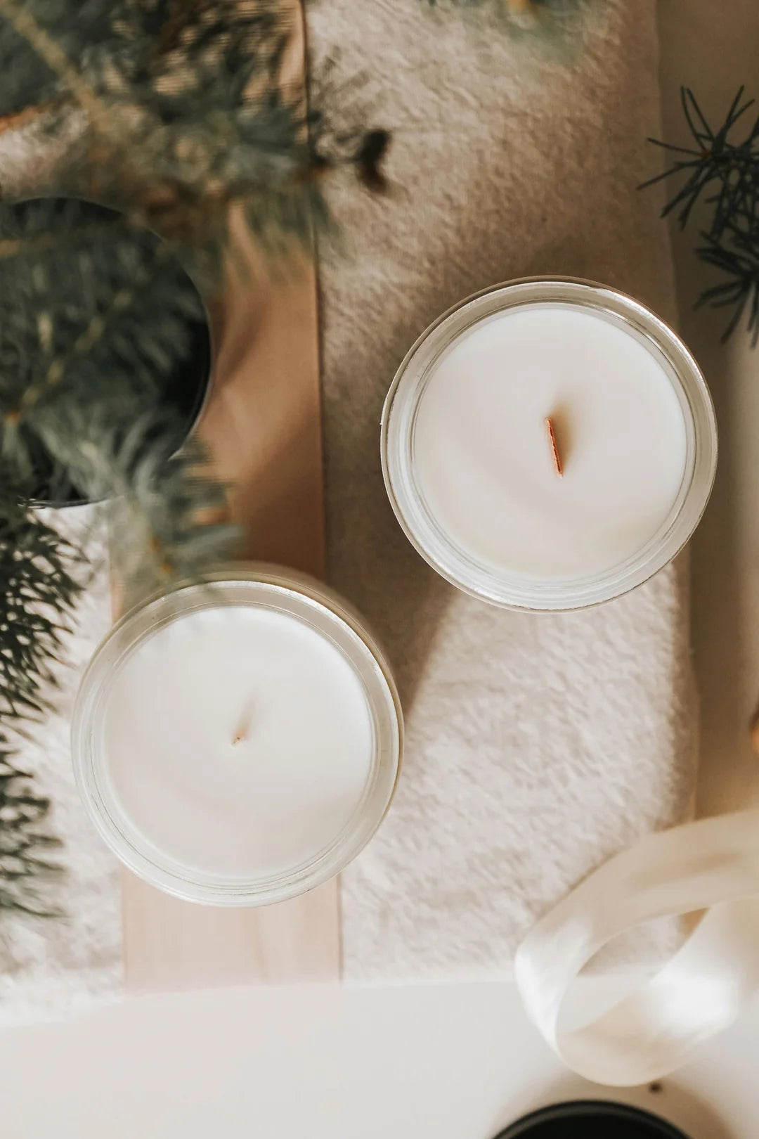 Chandelle de soya - Sapin