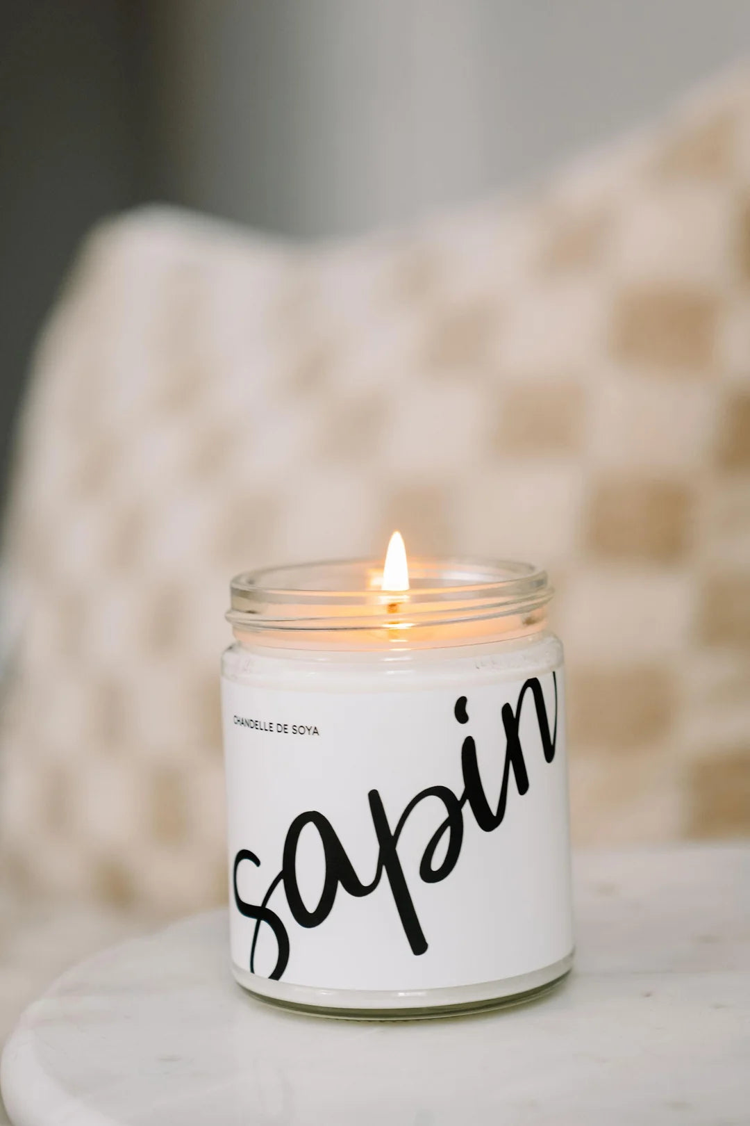 Chandelle de soya - Sapin