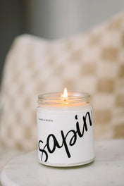 Chandelle de soya - Sapin
