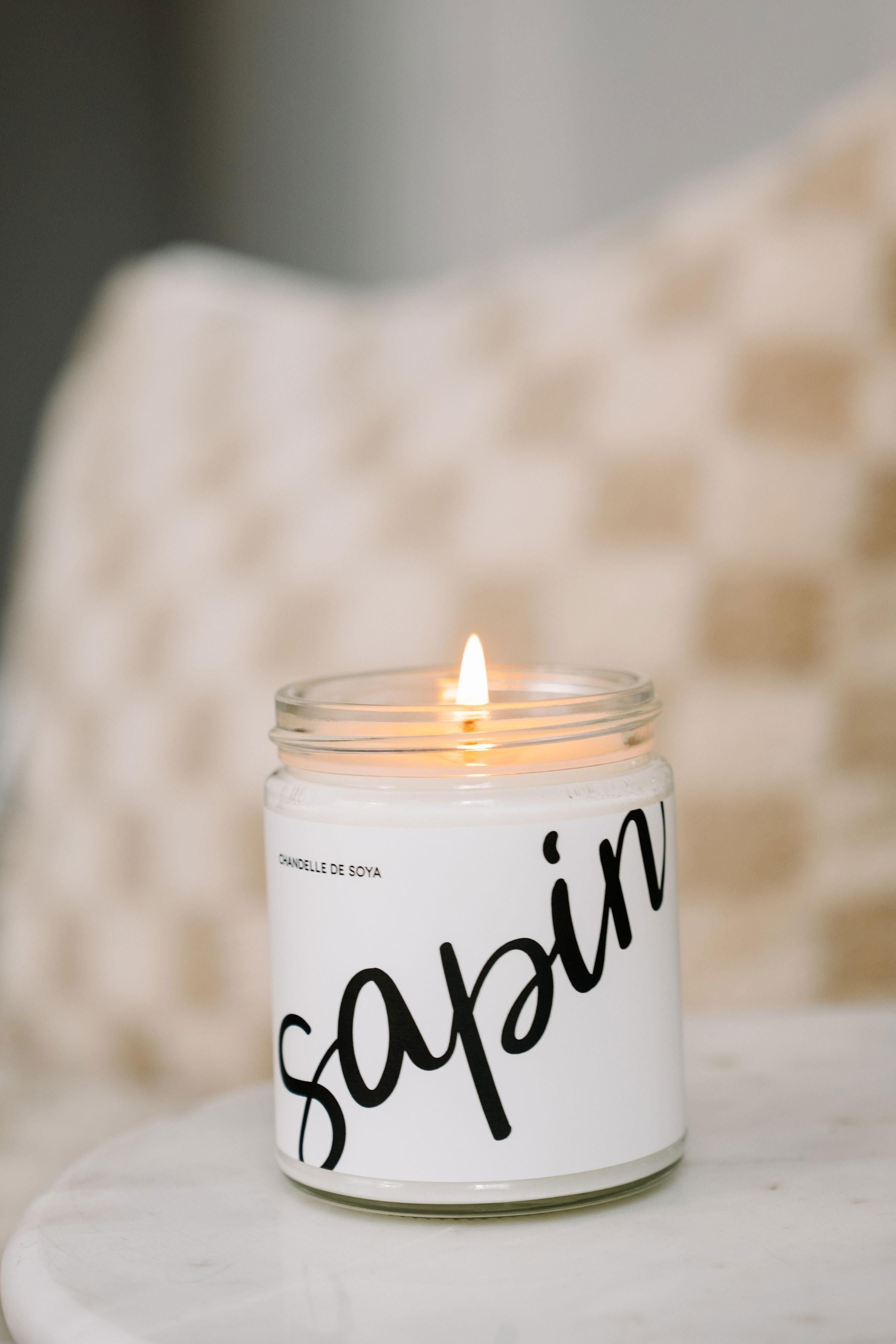 Chandelle de soya - Sapin