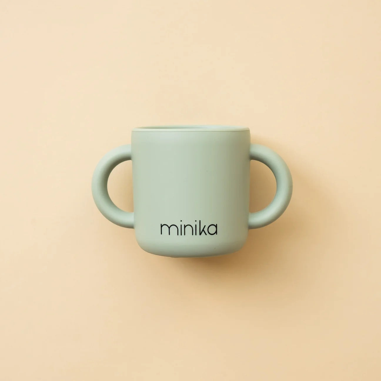 Tasse d'apprentissage avec poignées -  Sauge