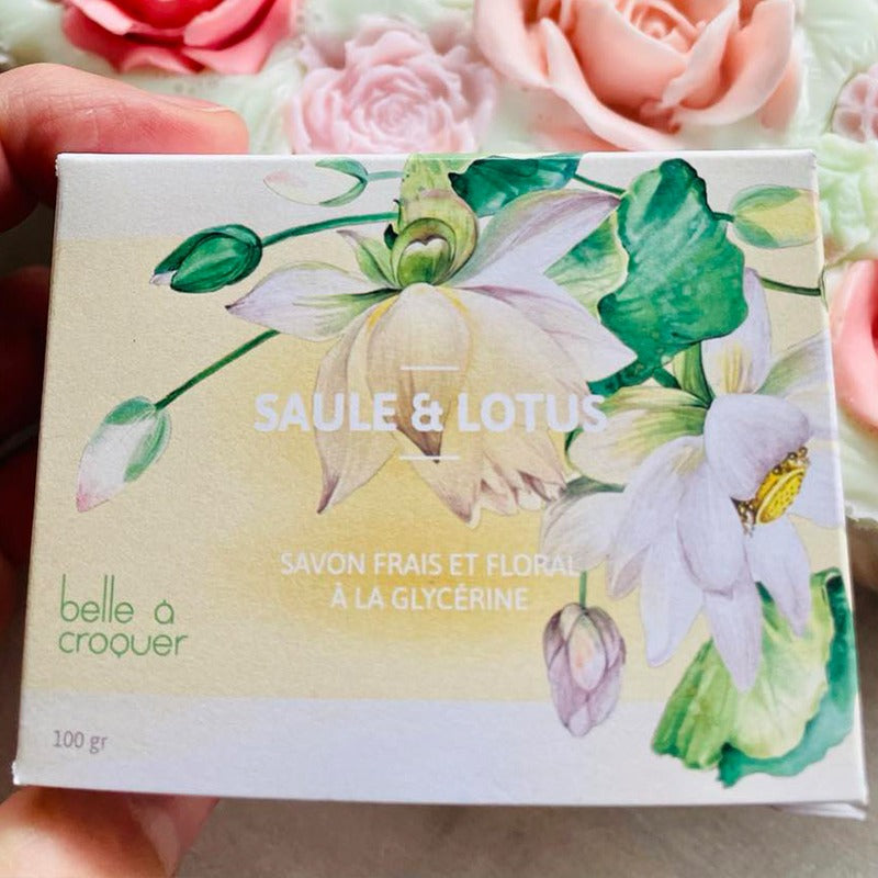 Savon - Saule et lotus ( GROS coup de coeur )
