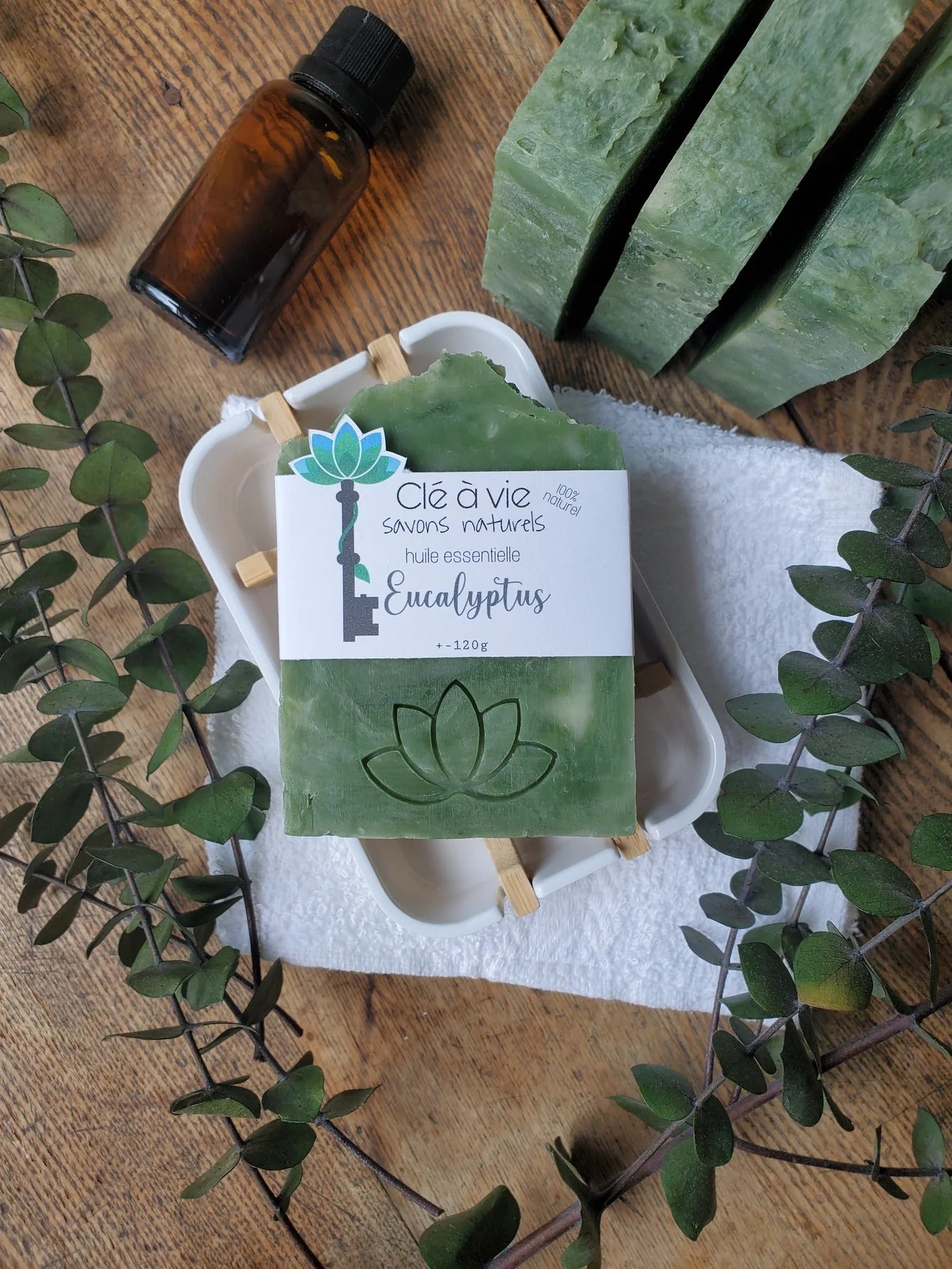 Savon - Eucalyptus, exfoliant