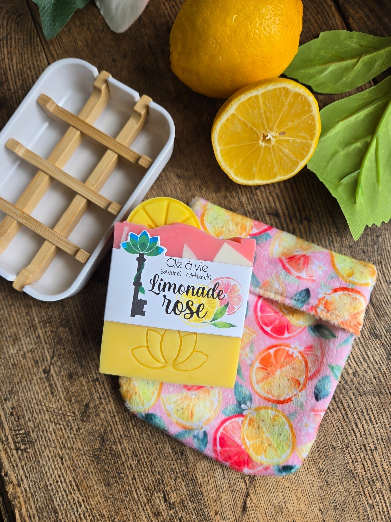 Savon - Limonade rose