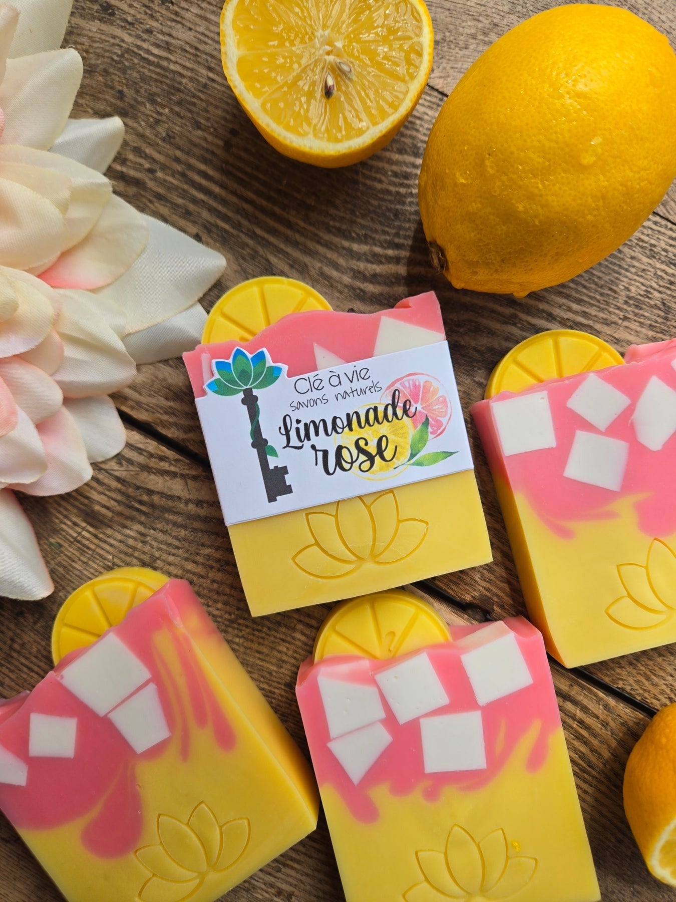 Savon - Limonade rose