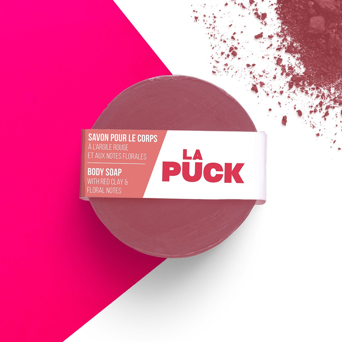 Savon - La puck rose