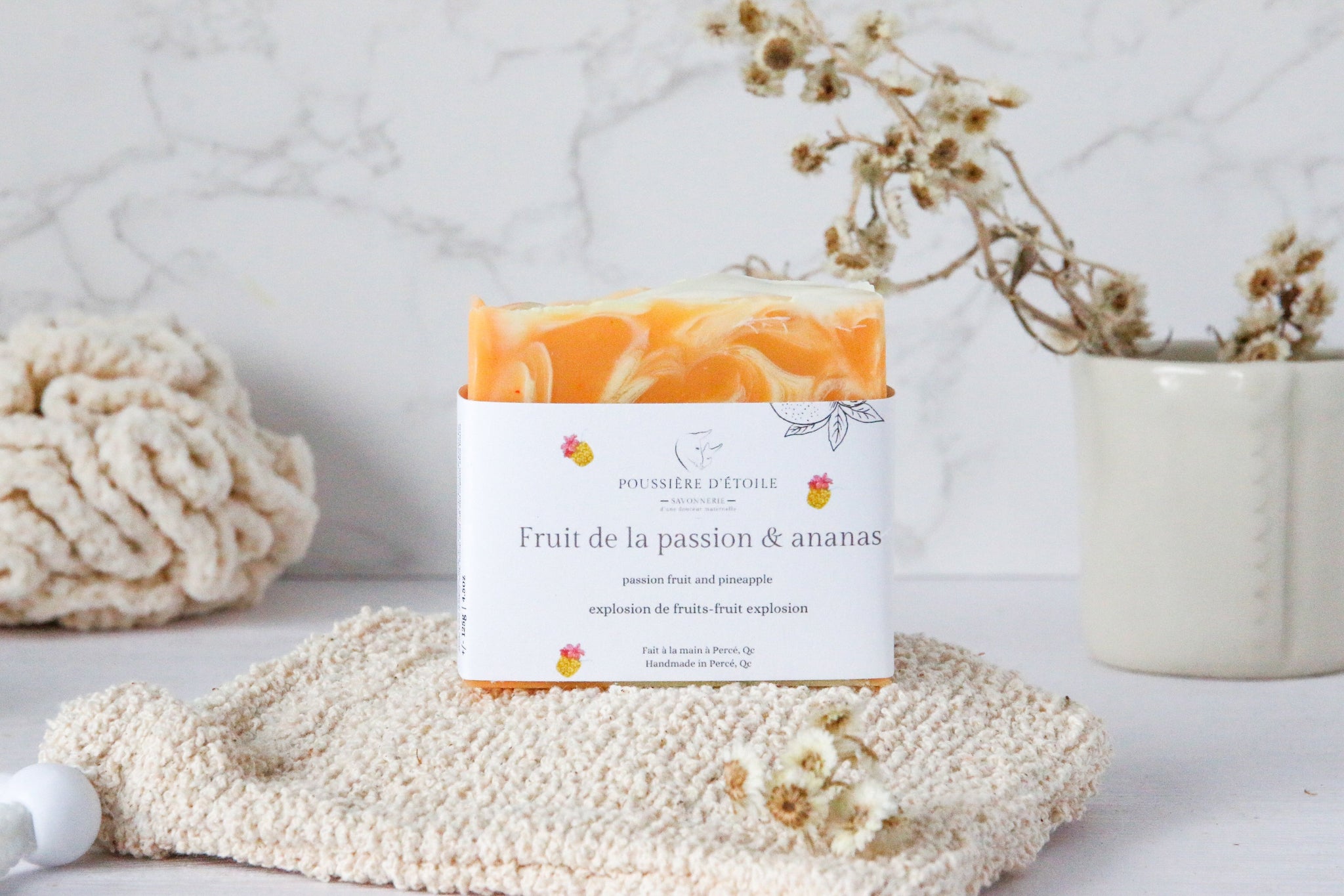 Savon - Fruit de la passion & ananas COUP DE COEUR