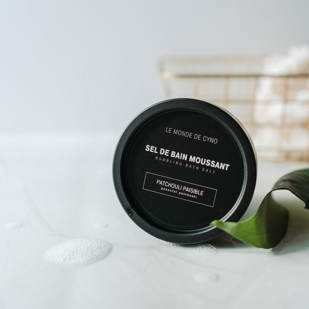 Sel de bain moussant - Patchouli paisible