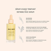 Sérum visage - Tonifiant avec Niacinamide et eau d'Hamamélis