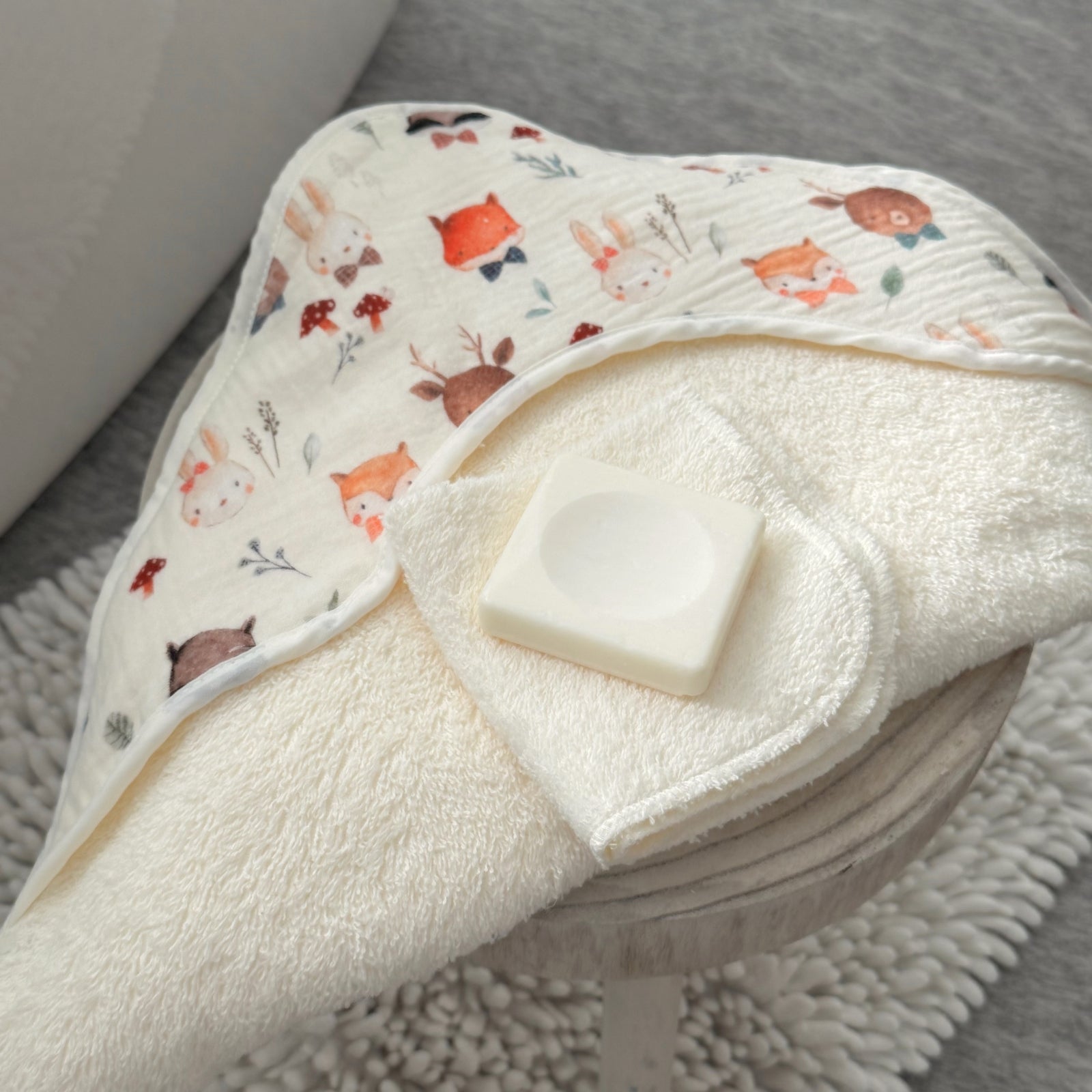 Sortie de bain pour bébé