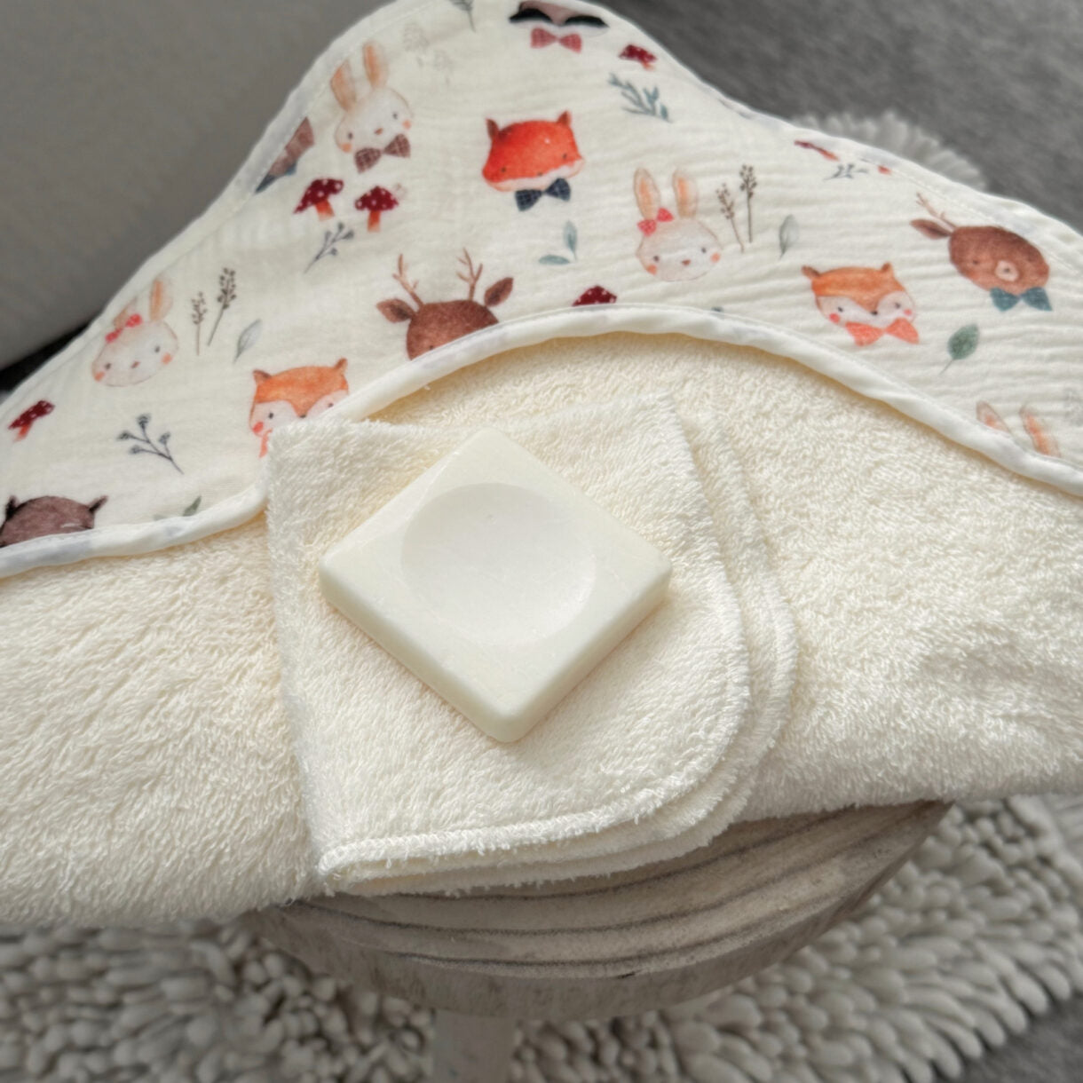 Sortie de bain pour bébé