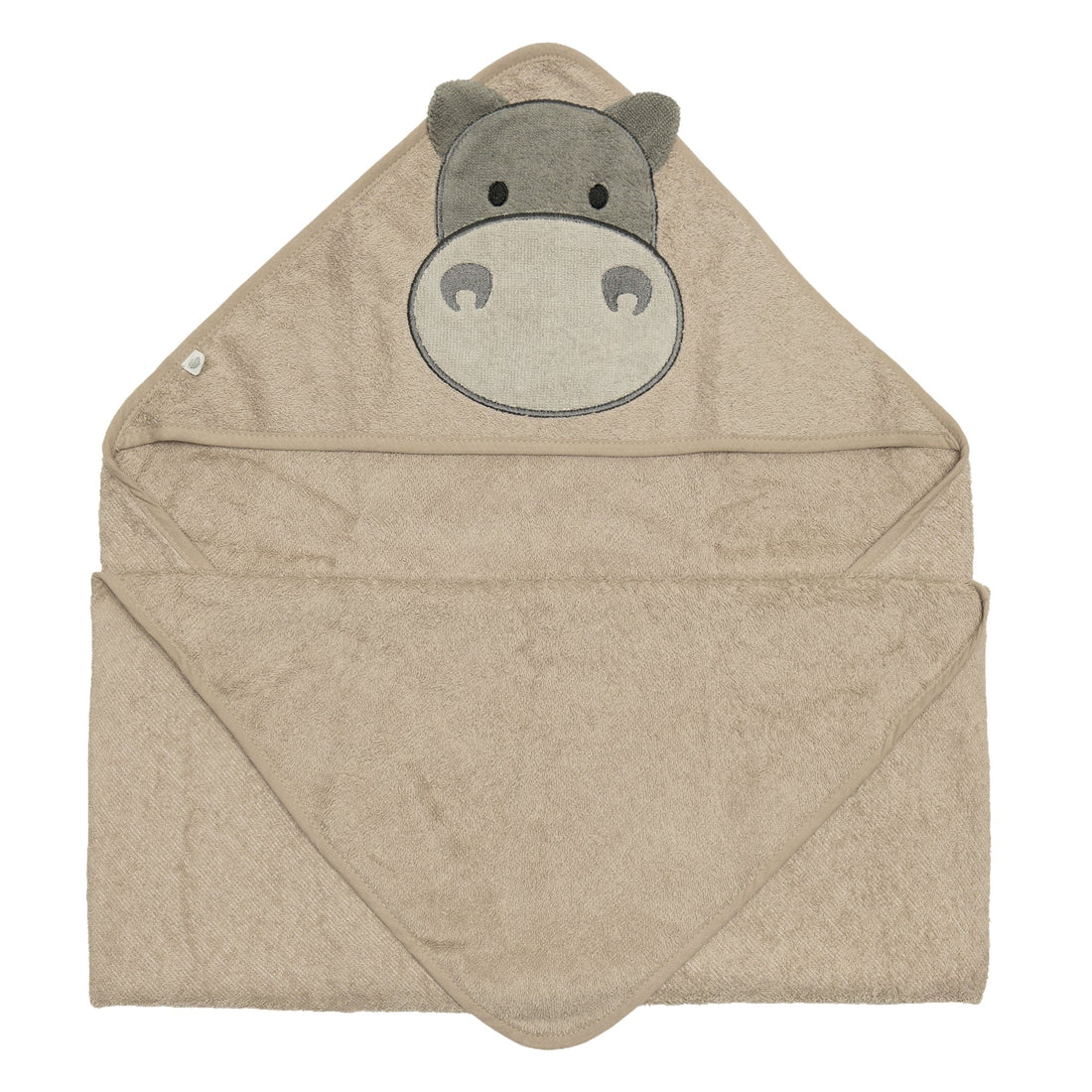 Serviette à capuchon pour bébé - Hippo
