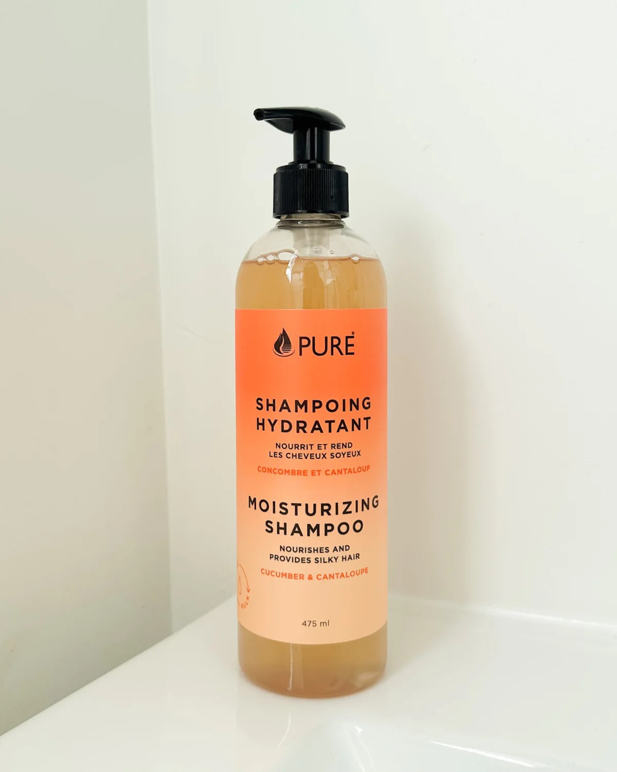Shampoing hydratant - Concombre et cantaloup