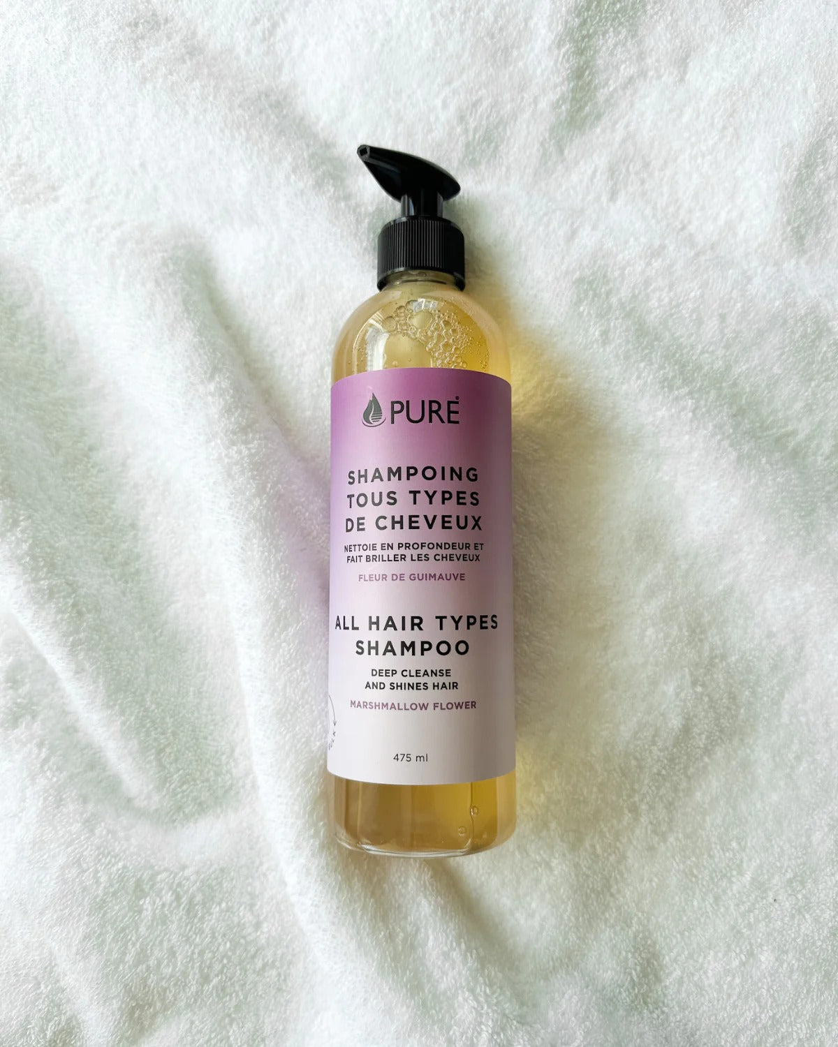 Shampoing tous types de cheveux - Feur de guimauve