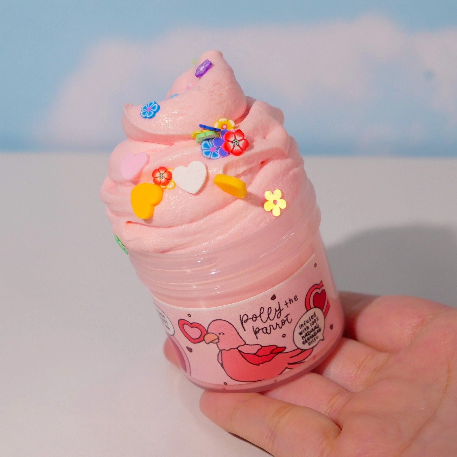 Slime -  Polly le perroquet MINI Slime