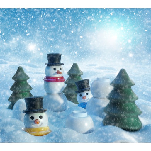 Jeu - Je voudrais être un bonhomme de neige
