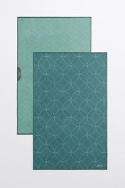 Linges à vaisselle Les Essentiels - Vert (Lot de 2)