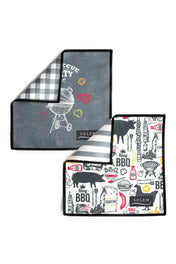 Lingettes à lunettes - Le roi du gril (Lot de 2)