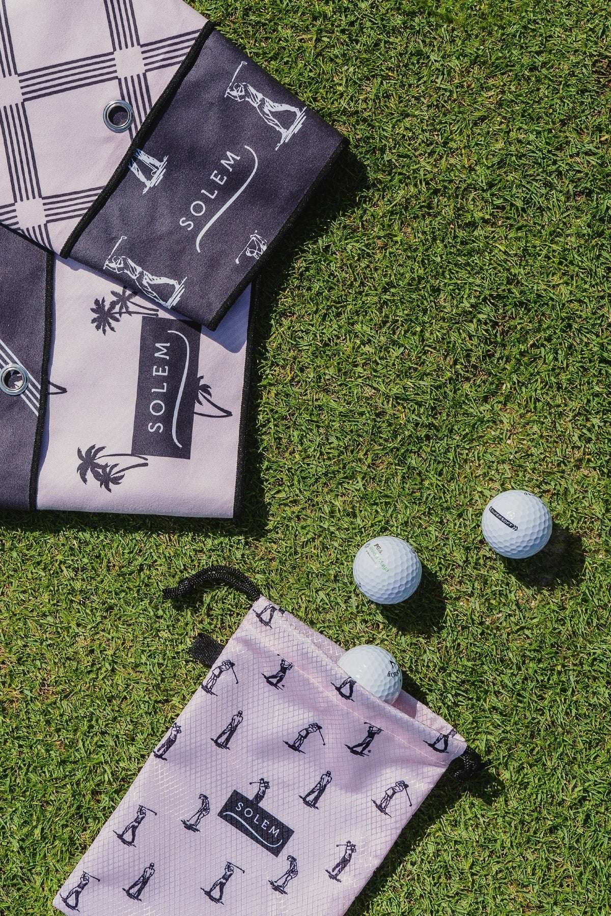 Serviettes de golf - Birdies (Lot de 2)
